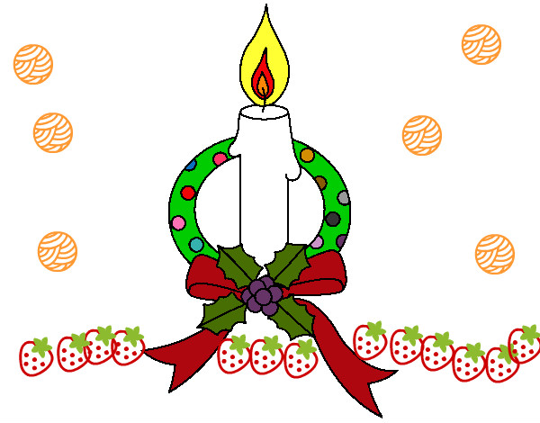 Desenho Vela de natal III pintado por SABRINAS 