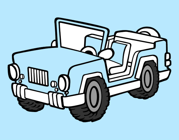 Desenho Jeep pintado por Matheusin