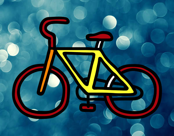 Desenho Bicicleta básico pintado por dudu2009