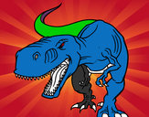 Desenho Dinossauro aborrecido pintado por MrFelipe