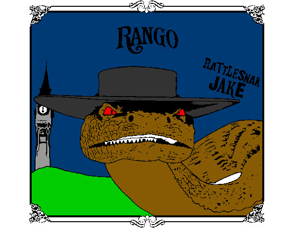 Desenho Rattlesmar Jake pintado por MrFelipe