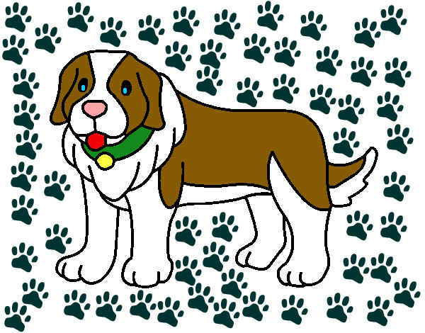 Desenho Cão pigmento pintado por LobinhoS2