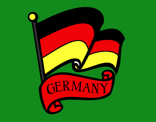 Desenho Bandeira da Alemanha pintado por Patrick20i