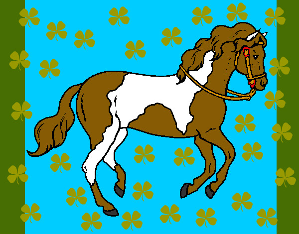 Desenho Cavalo 5 pintado por lorenapu