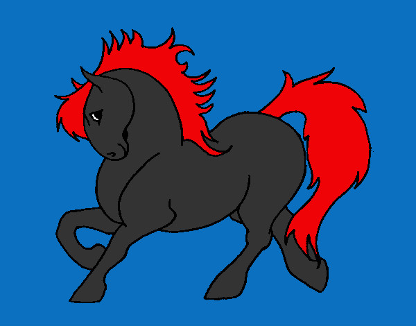 Desenho Cavalo robusto pintado por jhonatan9