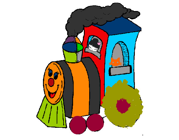 Desenho Comboio 4 pintado por ruansinho