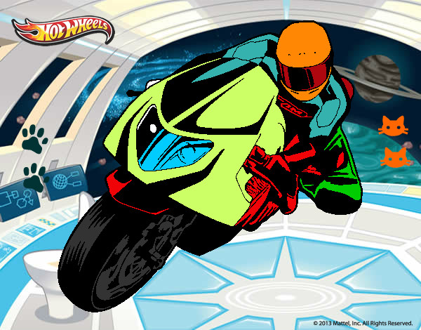 Desenho Hot Wheels Ducati 1098R pintado por eduardo2