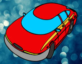 Desenho Carro veloz pintado por Clarinha2