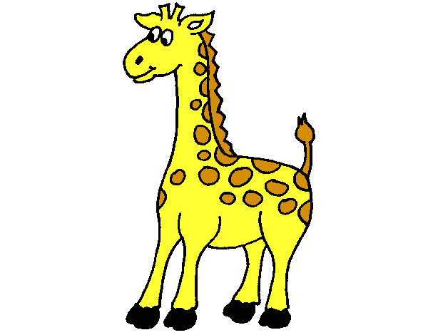Desenho Girafa 4 pintado por Fili