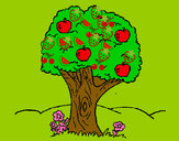 Desenho Macieira  pintado por mcarvalho