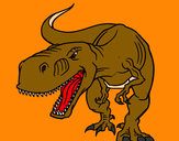 Desenho Dinossauro aborrecido pintado por amalz24
