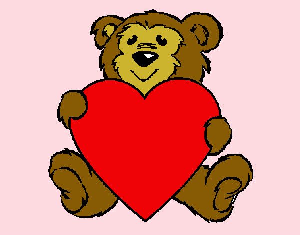 Urso apaixonado