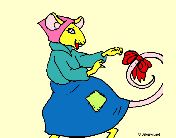 Desenho La ratita presumida 7 pintado por SABRINAS 