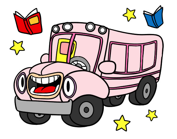 Desenho Ônibus animado pintado por Caio_kT