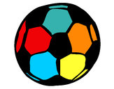 Desenho Bola de futebol pintado por MiraSantos