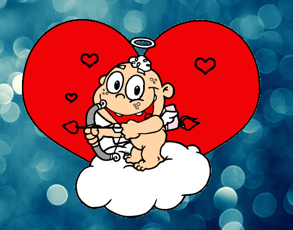 Cupido e coração