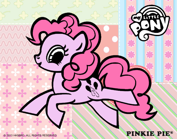Desenho Pinkie Pie pintado por lariBlueBR