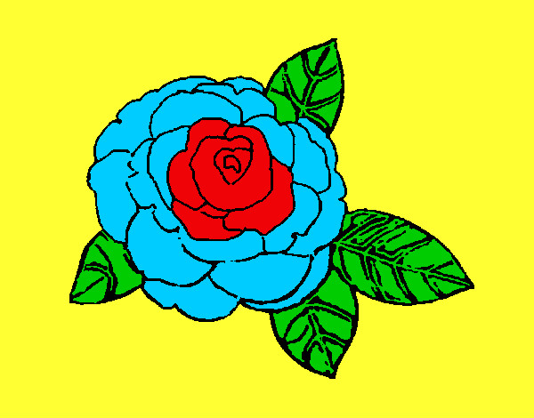 Desenho Rosa pintado por Khaue