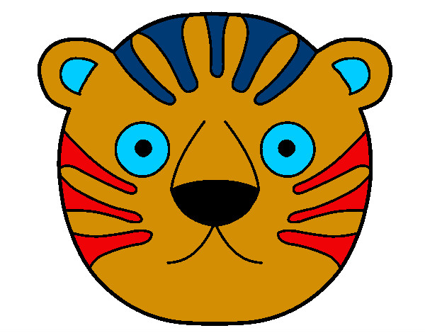 Desenho Tigre II pintado por luamcc