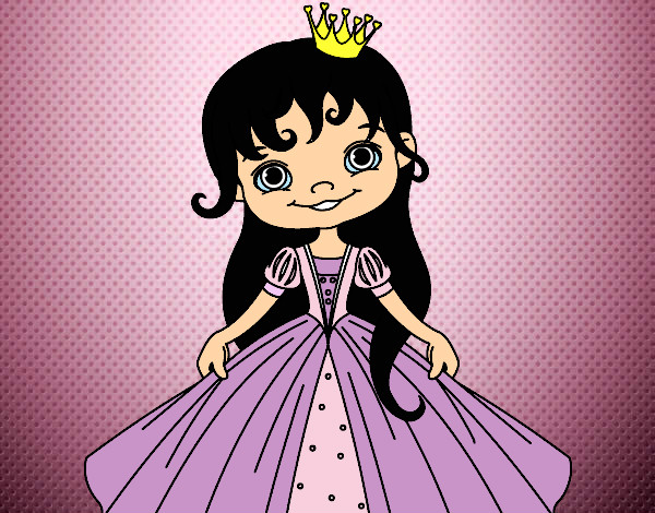Desenho A Princesinha pintado por lindaaa 