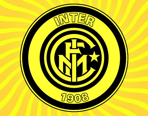 Desenho Emblema do Inter de Milão pintado por kleberkast