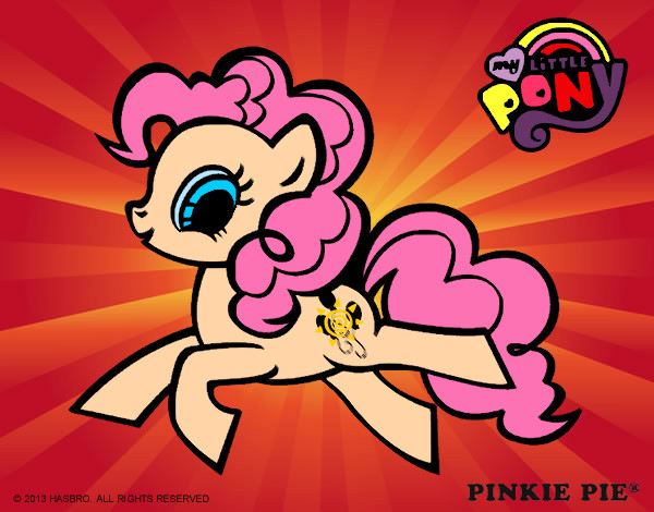 Desenho Pinkie Pie pintado por karina1012