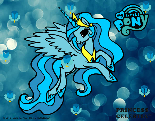 Princess Celestia Azul