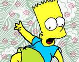 Desenho Bart 2 pintado por aninalove