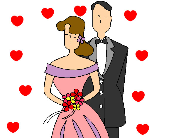 Desenho Marido e esposa II pintado por rapha
