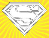 Desenho Símbolo do Superman pintado por daniel0102