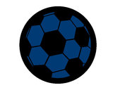 Desenho Bola de futebol III pintado por lonewolf