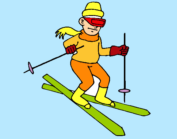 Desenho Esquiador II pintado por jorge1
