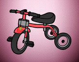 Desenho Triciclo para a crianças pintado por ImShampoo