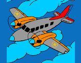Desenho Avioneta pintado por fabiof