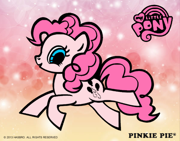 Desenho Pinkie Pie pintado por debinhaxdx
