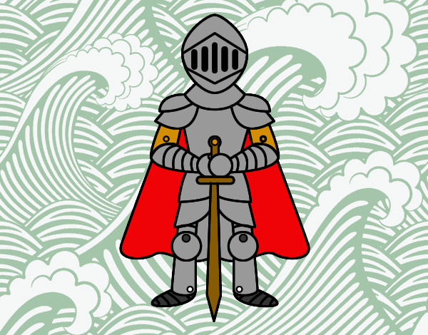 Cavaleiro com capa