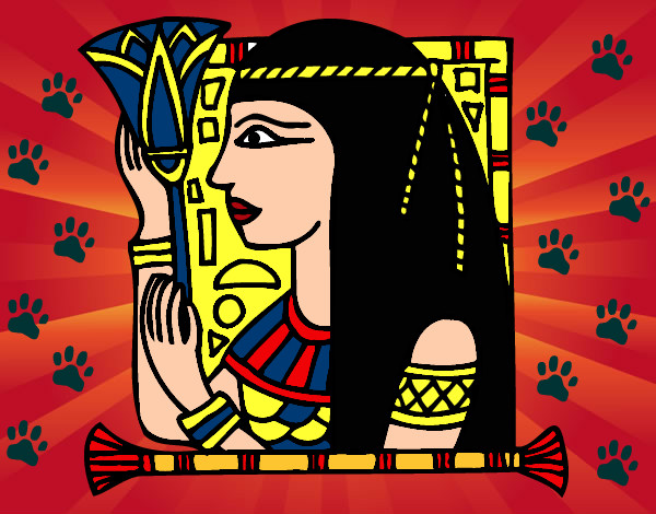Desenho Cleopatra pintado por CarrieWhit