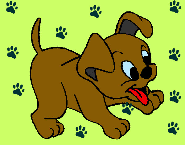Desenho Cachorro pintado por torquato08