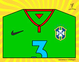 Desenho Camisa da copa do mundo de futebol 2014 do Brasil pintado por wagnerjuni