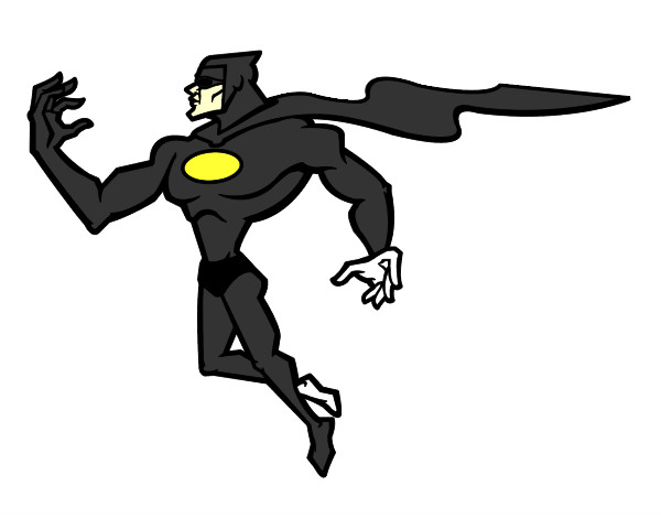 Desenho Super herói poderoso pintado por FelipeH