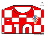 Desenho Camisa da copa do mundo de futebol 2014 da Croácia pintado por matheus220