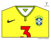 Desenho Camisa da copa do mundo de futebol 2014 do Brasil pintado por matheus220
