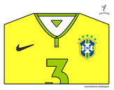Desenho Camisa da copa do mundo de futebol 2014 do Brasil pintado por matheus220