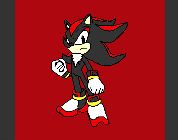 Desenho Sonic pintado por lucasu