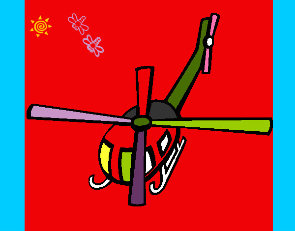 Desenho Helicoptero V pintado por emanuel4