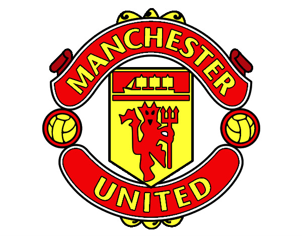 Desenho Emblema do Manchester United pintado por rodrinoron