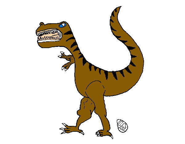Dinossauro com ovo