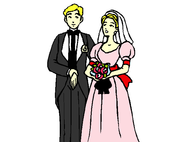Desenho Marido e esposa III pintado por izidia