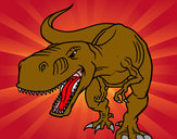 Desenho Tiranossaurus Rex aborrecido pintado por rafa99