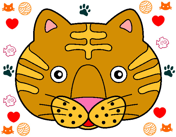 Desenho Gato II pintado por norina 